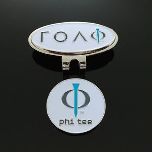 Phi Tee Hat Clip Ball Marker