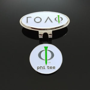 Phi Tee Hat Clip Ball Marker