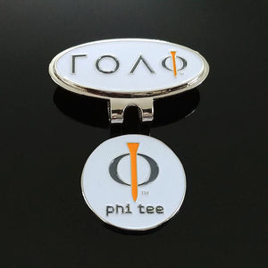 Phi Tee Hat Clip Ball Marker