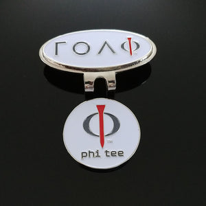 Phi Tee Hat Clip Ball Marker